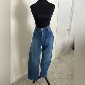 GAP Women's Straight Leg Blue Jeans